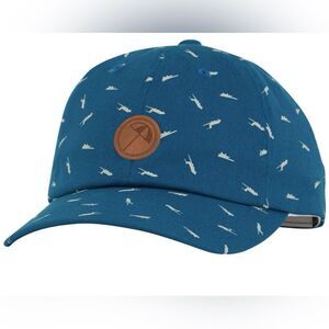 PUMA x Arnold Palmer Teal Print Unisex Private Jet Plane Adjustable Golf Hat Cap
